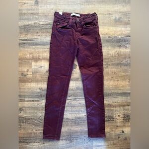 KanCan Maroon Skinny Jeans